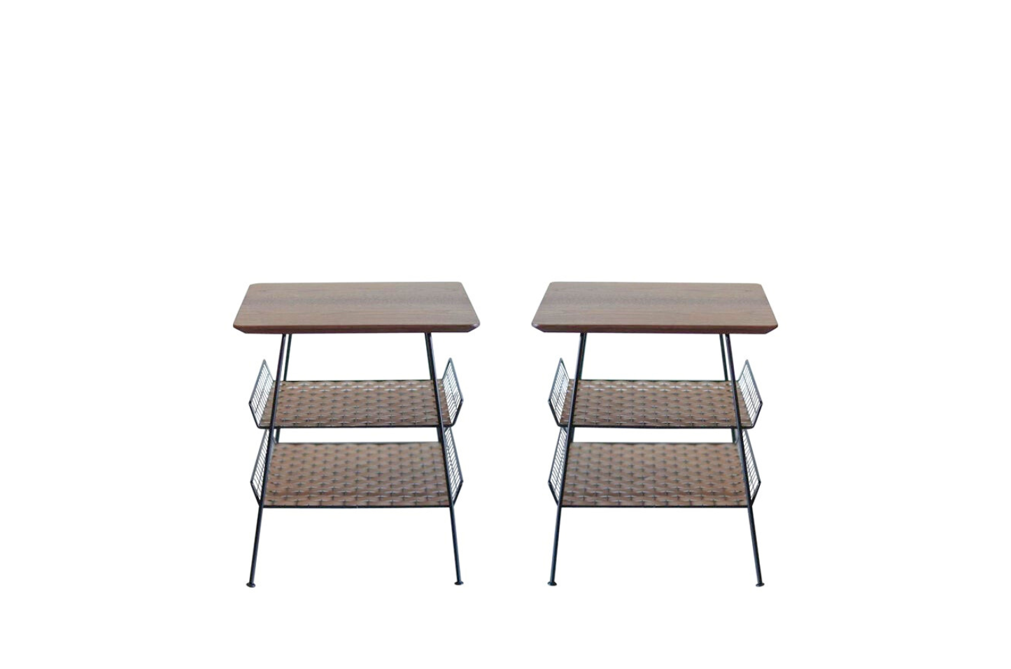 Industrial Set of End Tables by Tony Paul, C. 1960s