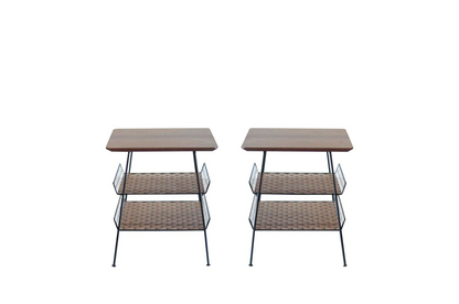 Industrial Set of End Tables by Tony Paul, C. 1960s