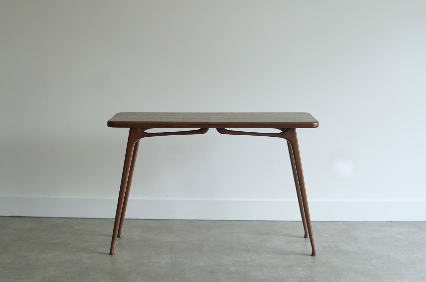 ICO Console Table in Dark Walnut