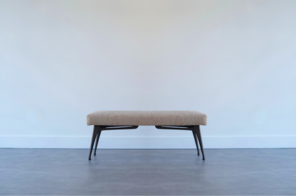 Sculptural ICO Bench Series 48 in Espresso