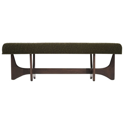 Artisanal Bench in Dark Walnut