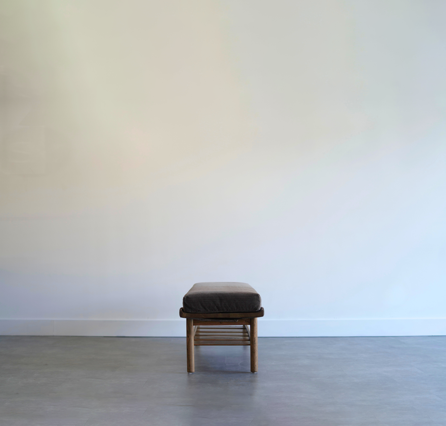 Oak Bench by Lawrence Peabody for Nemschoff, C. 1950s