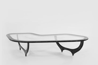 Contour Coffee Table in Black Ceruse