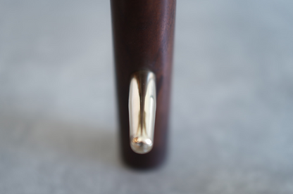 Vintage Mahogany and Brass Coffee Table, C. 1950s