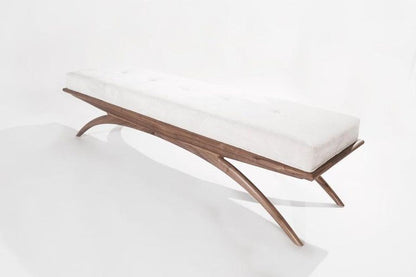 Convex Bench Series 72 in Natural Walnut