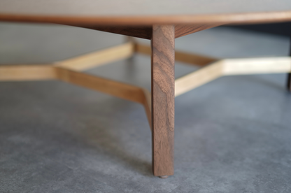 Natural Walnut Coffee Table by Lewis Butler for Knoll, C. 1950s