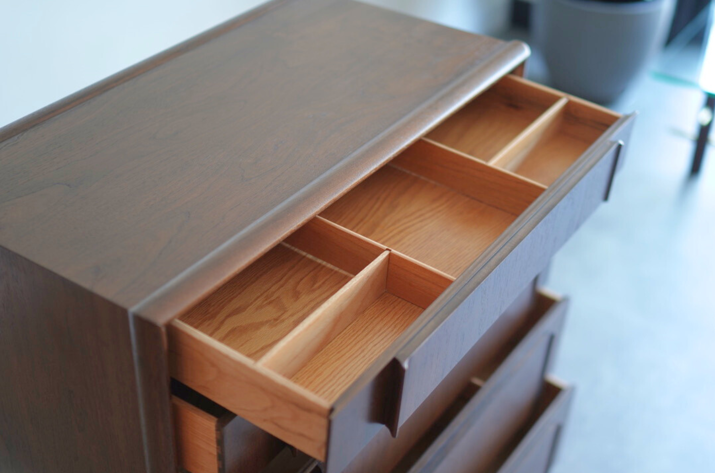 Walnut Chest of Drawers by Drexel, C. 1950s