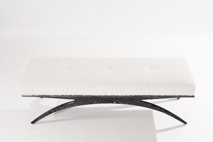 Convex Bench Series 60 in Black Ceruse