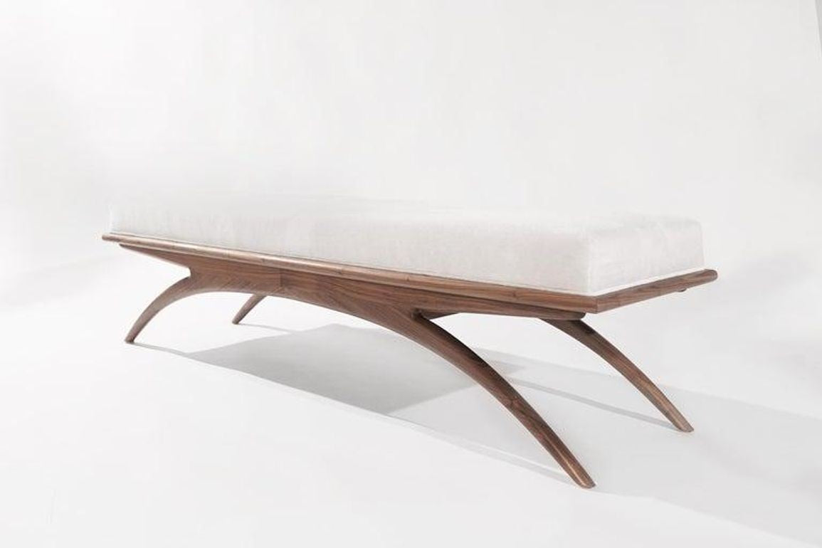 Convex Bench Series 72 in Natural Walnut