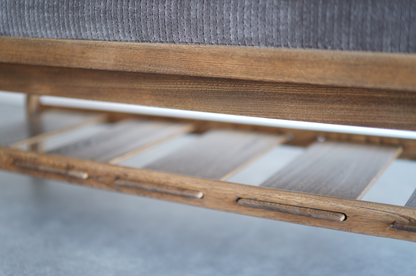 Oak Bench by Lawrence Peabody for Nemschoff, C. 1950s