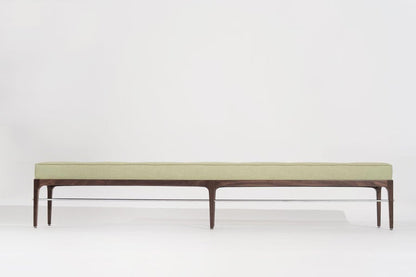 Linear Bench in Natural Walnut Series 96