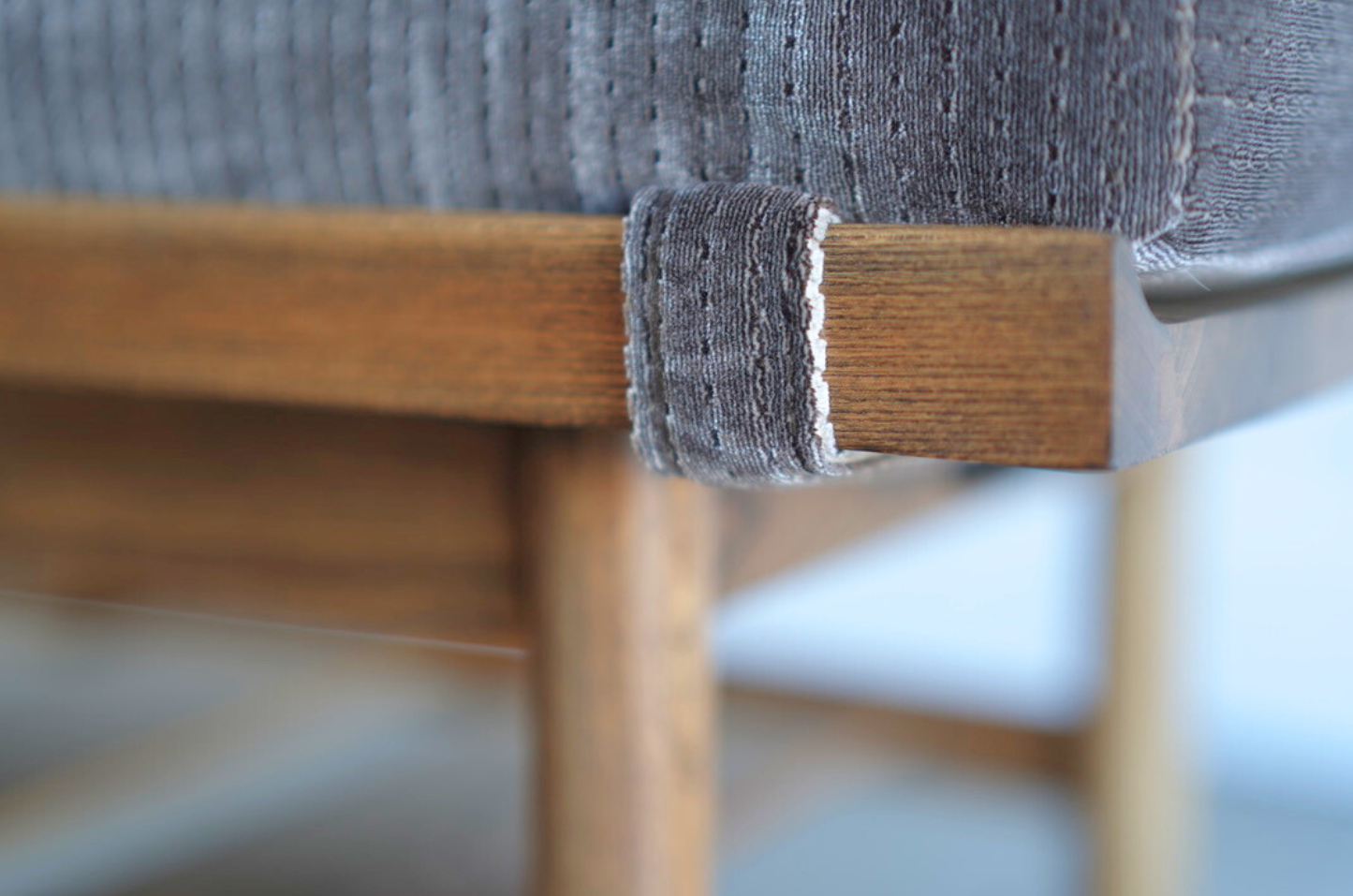 Oak Bench by Lawrence Peabody for Nemschoff, C. 1950s