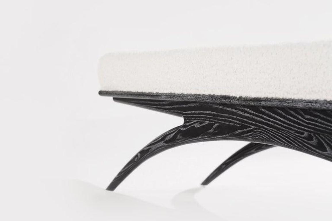 Convex Bench Series 60 in Black Ceruse