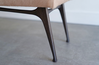 Sculptural ICO Bench Series 48 in Espresso