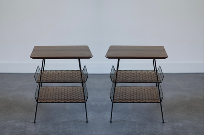 Industrial Set of End Tables by Tony Paul, C. 1960s