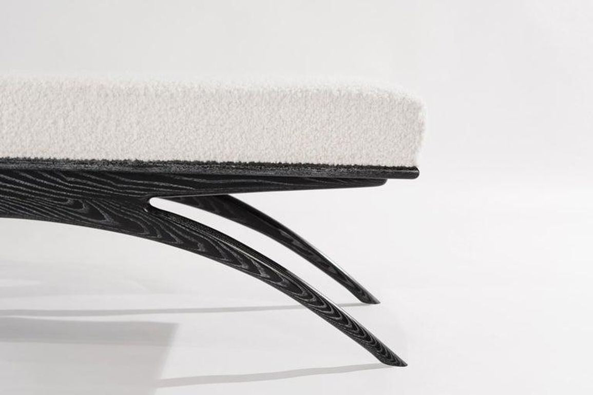 Convex Bench Series 60 in Black Ceruse