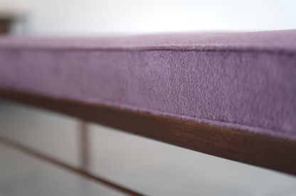 Linear Bench in Dark Walnut Walnut Series 48