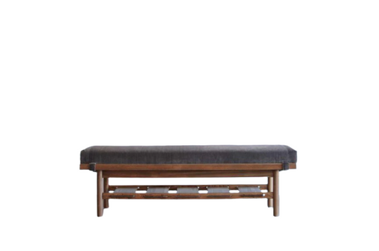 Oak Bench by Lawrence Peabody for Nemschoff, C. 1950s