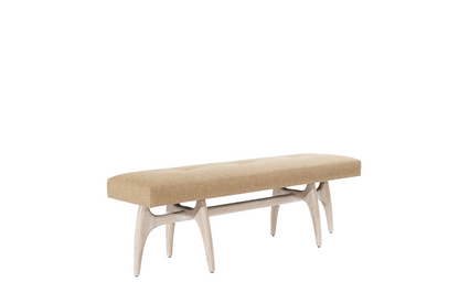 Odyssey Bench in White Oak