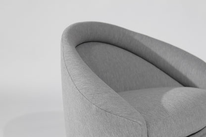 Set of Swivel Tilt Lounge Chairs by Adrian Pearsall, C. 1950s