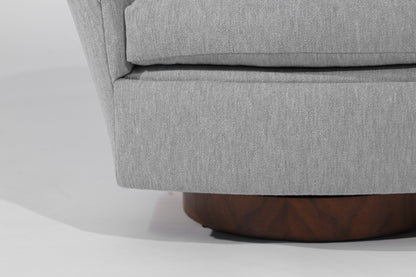 Set of Swivel Tilt Lounge Chairs by Adrian Pearsall, C. 1950s