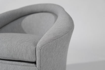 Set of Swivel Tilt Lounge Chairs by Adrian Pearsall, C. 1950s