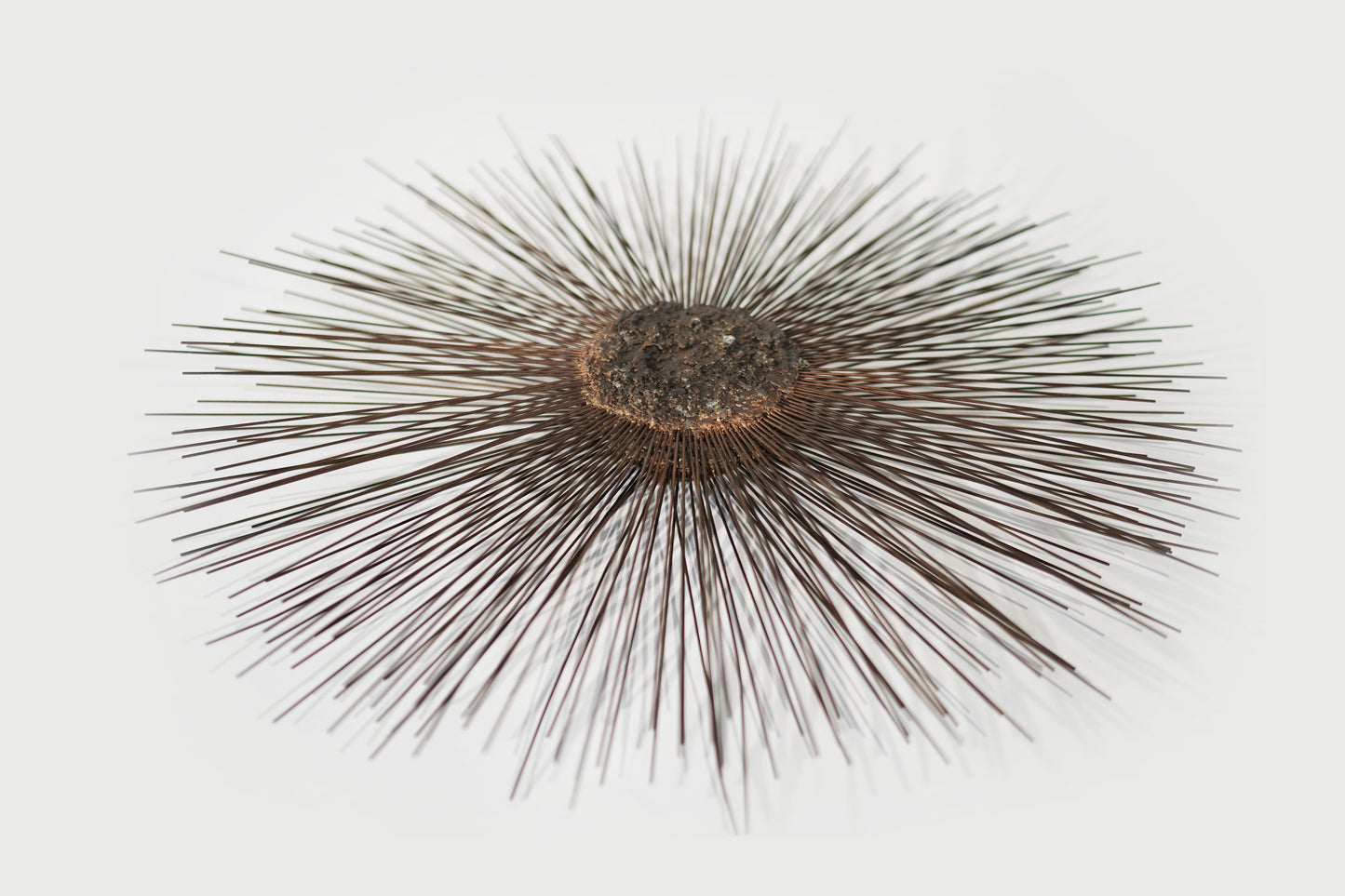 Industrial Metal Alloys Sunburst Wall Sculpture, C. 1970s