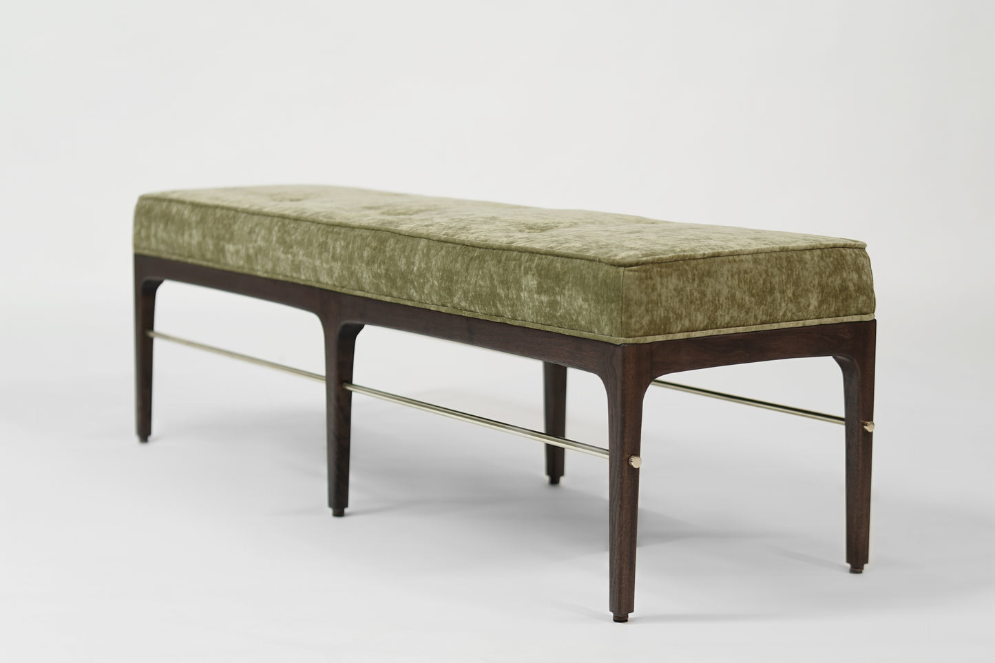 Linear Bench in Special Walnut Series 60