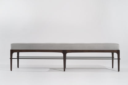 Linear Bench in Dark Walnut Series 72