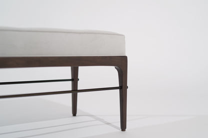 Linear Bench in Dark Walnut Series 72