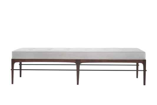 Linear Bench in Dark Walnut Series 72
