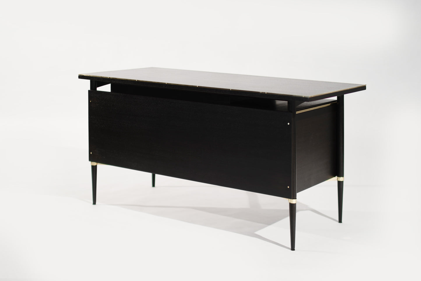 Ebonized Mahogany Desk by Paul McCobb, Connoisseur Collection, C. 1950s