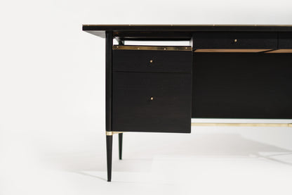 Ebonized Mahogany Desk by Paul McCobb, Connoisseur Collection, C. 1950s