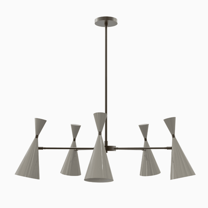 Petite Monolith (Dark Bronze Enamel, Pearl)