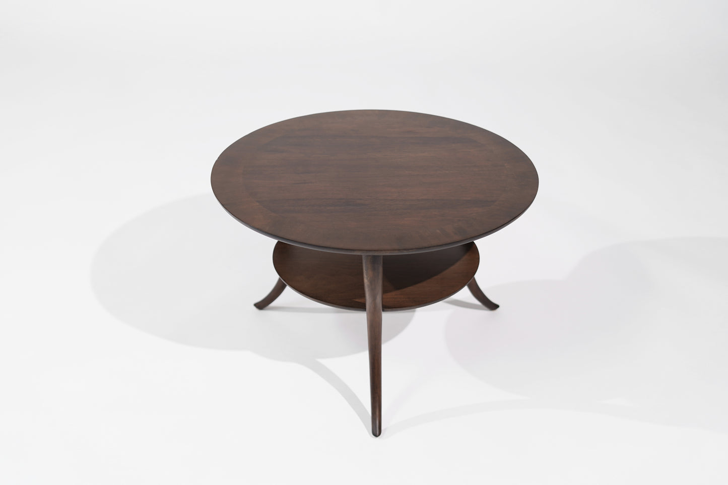 T.H. Robsjohn-Gibbings Sabre Leg End Table, C. 1950s