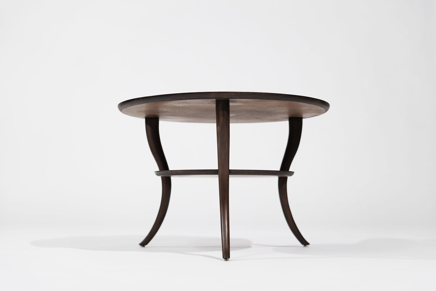 T.H. Robsjohn-Gibbings Sabre Leg End Table, C. 1950s