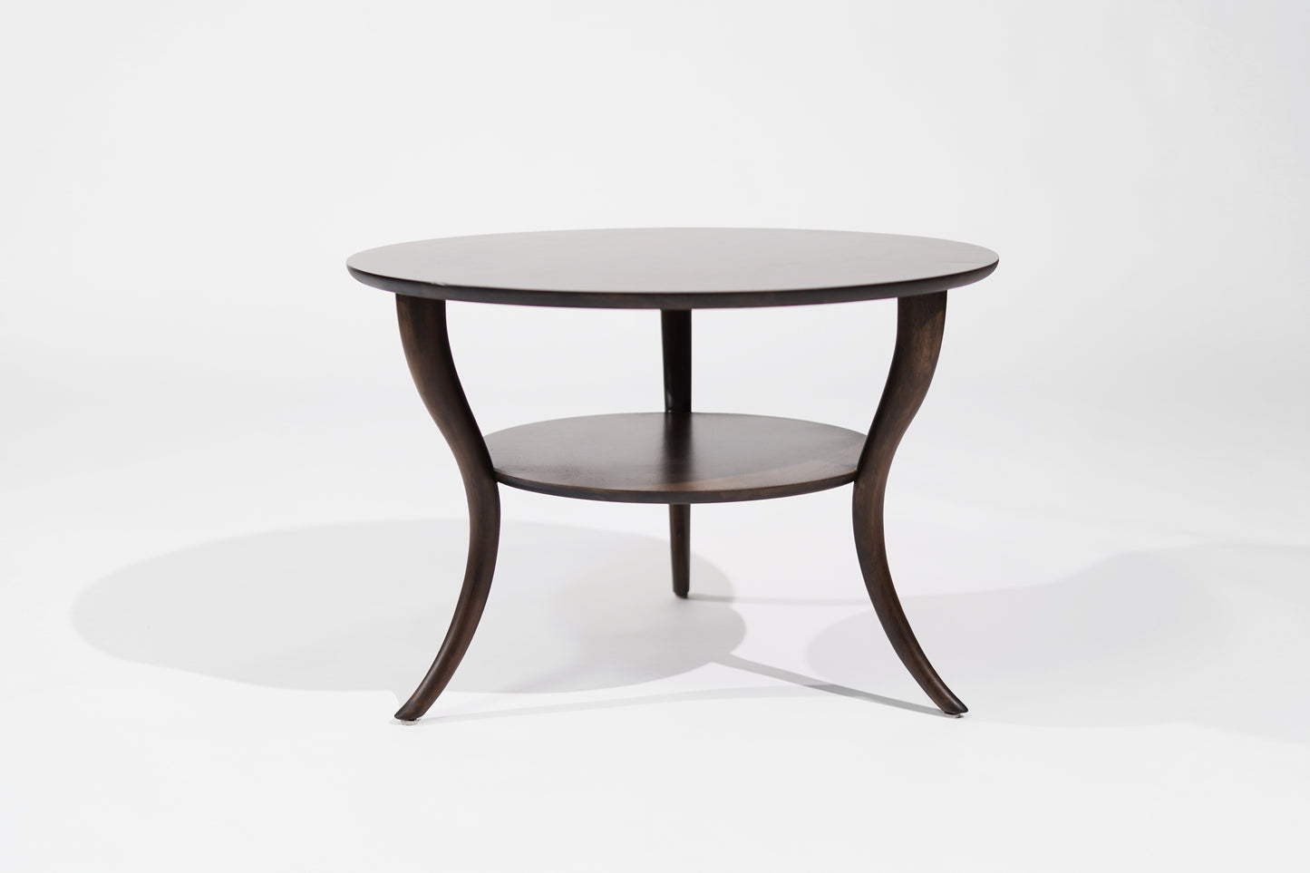 T.H. Robsjohn-Gibbings Sabre Leg End Table, C. 1950s