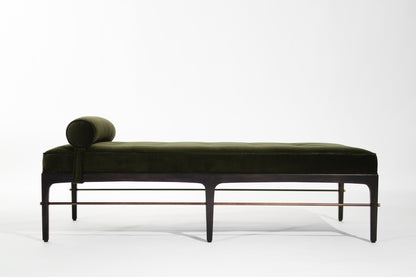 Linear Daybed Series 60 in Espresso and Bronze