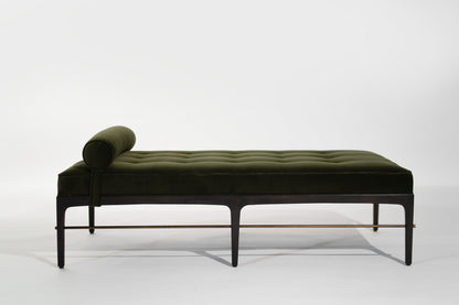 Linear Daybed Series 60 in Espresso and Bronze