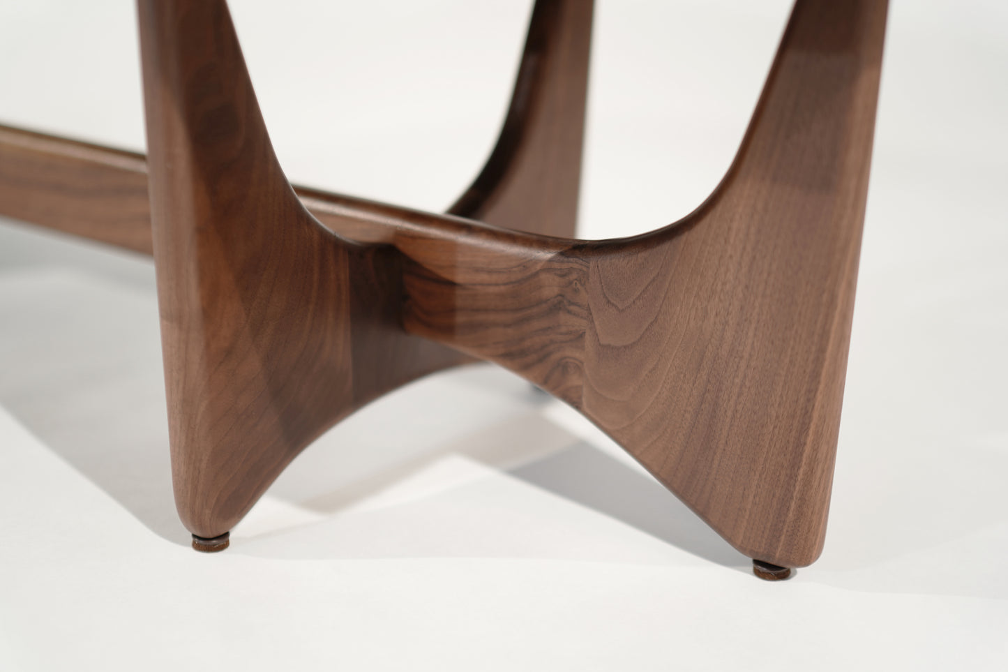 Artisanal Bench in Natural Walnut