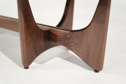 Artisanal Bench in Natural Walnut