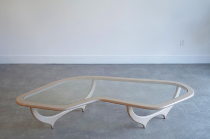 Contour Coffee Table in White Oak