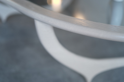 Contour Coffee Table in White Oak