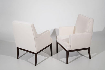 Set of Club Chairs in Mohair by Jens Risom, C. 1960's