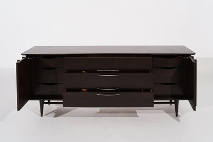 Eloquence Credenza in Dark Walnut by Kent Coffey, circa 1950s