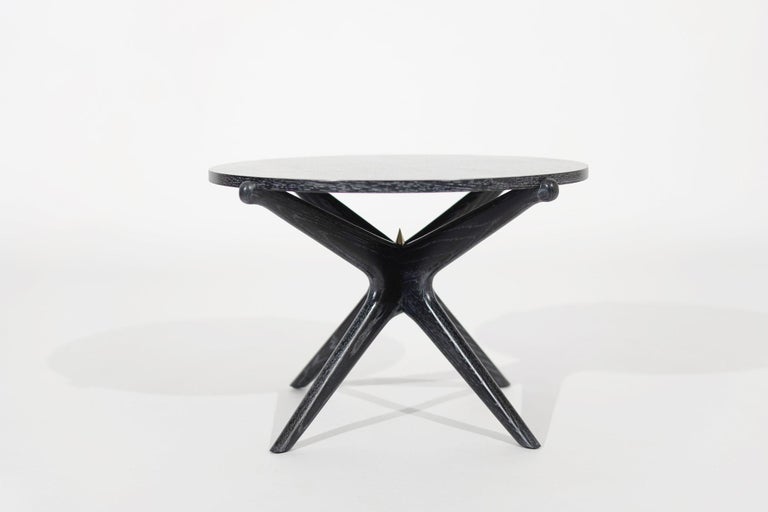 Set of Gazelle End Tables in Limed Oak