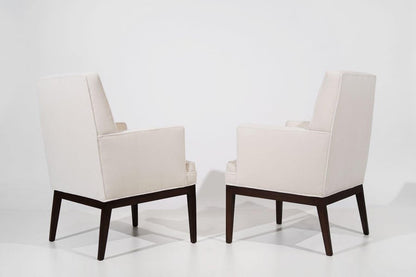 Set of Club Chairs in Mohair by Jens Risom, C. 1960's