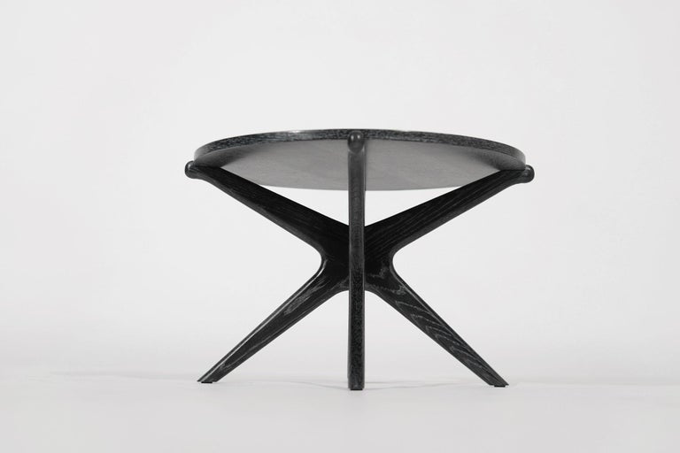 Set of Gazelle End Tables in Limed Oak