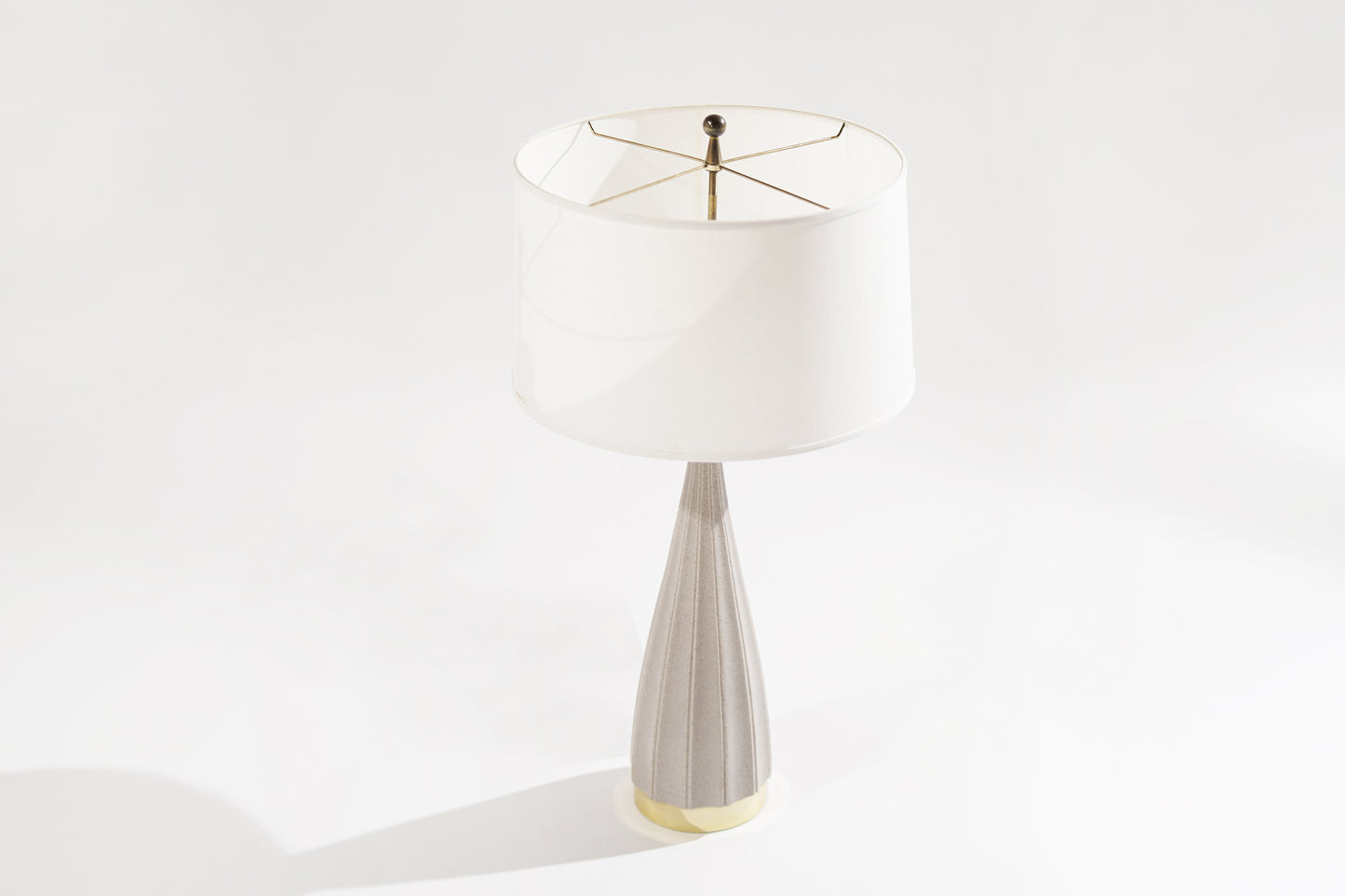 Porcelain Table Lamp by Gerald Thurston for Lightolier, 1950s