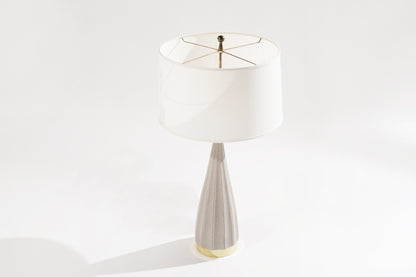 Porcelain Table Lamp by Gerald Thurston for Lightolier, 1950s